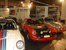 Stand del NouOnze Team en el Salón Auto Retro Barcelona 2011