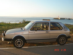 NouOnze Workshop prapa un Golf GTI 1600 de 1980 para rallys